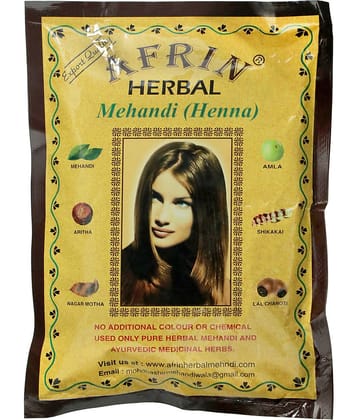Afrin Natural And Organic  Mehandi Herbal Henna 250 g