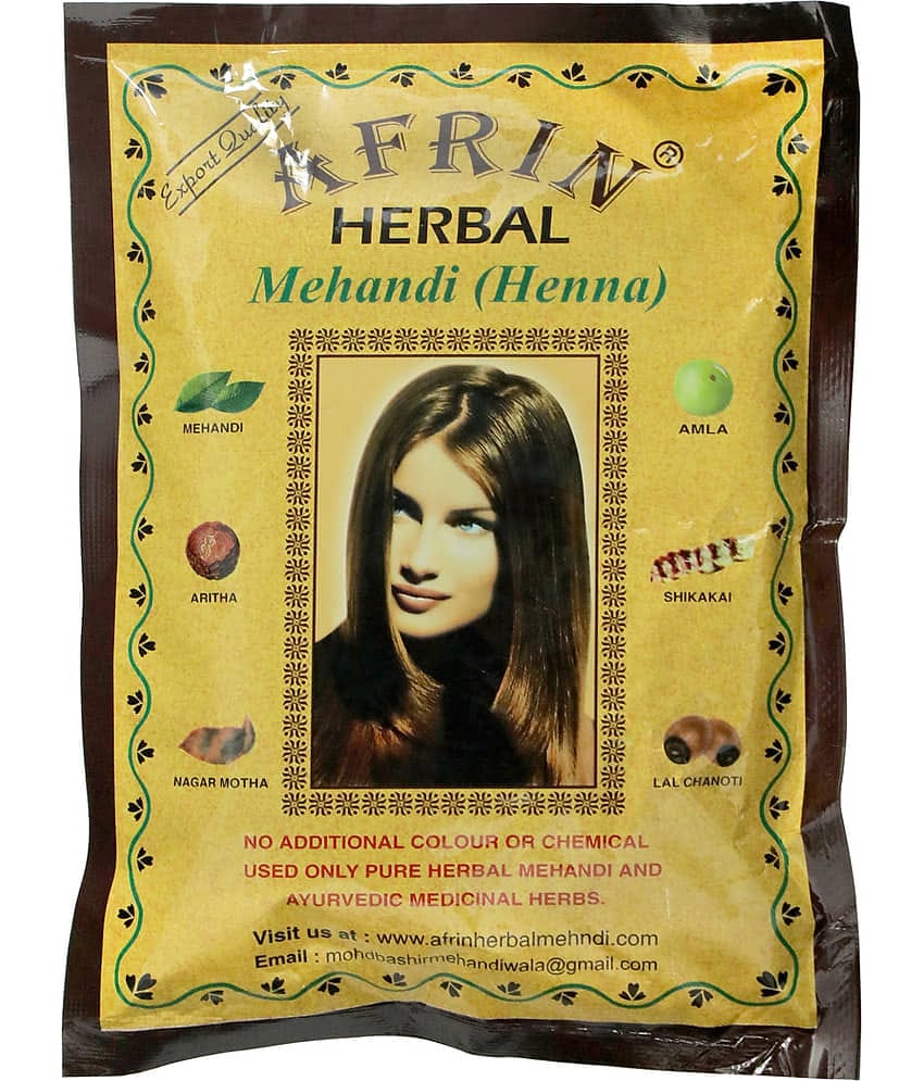Afrin Natural And Organic  Mehandi Herbal Henna 250 g