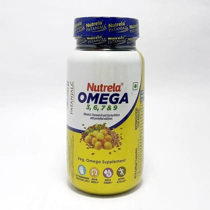 NUTRELA OMEGA 3,6,7&9 60 SOFT GEL CAPSULE