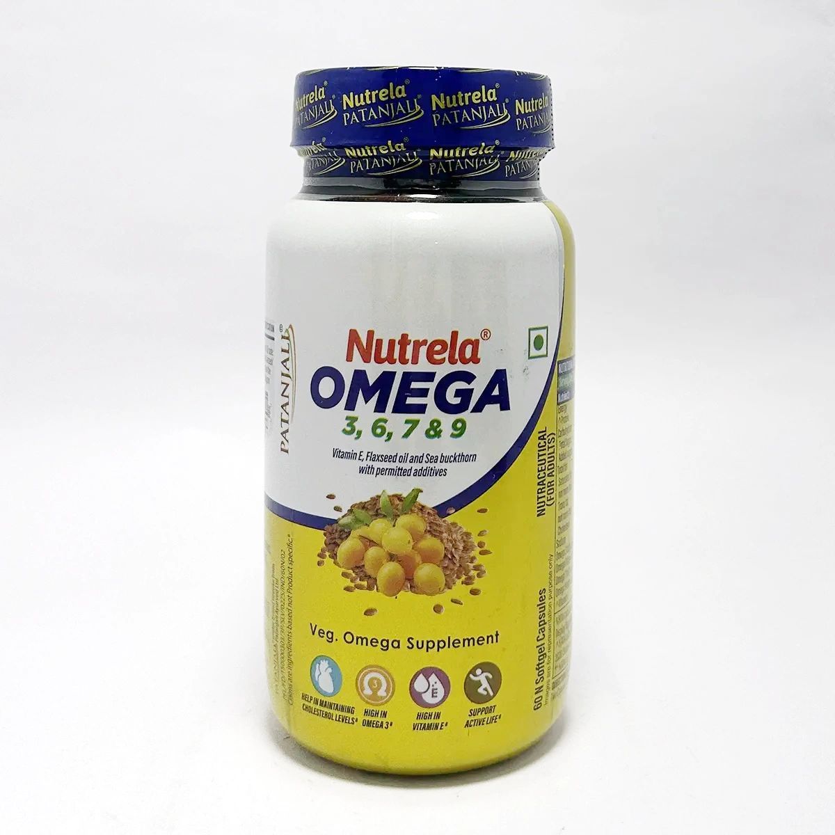 NUTRELA OMEGA 3,6,7&9 60 SOFT GEL CAPSULE