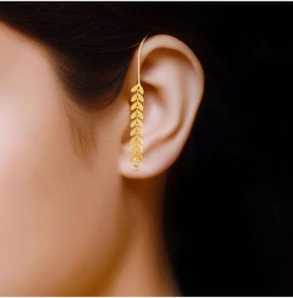 Ear Chain (Kanoti) Gold Plated Women & Girls Use