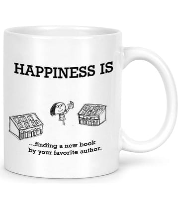 Idream Quote Printed Ceramic Coffee Mug 1 Pcs 330 mL