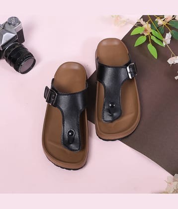 Style Height Black Men's Slide Flip Flop