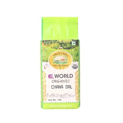 Elworld Agro & Organic Food Products Chana Dal 500g