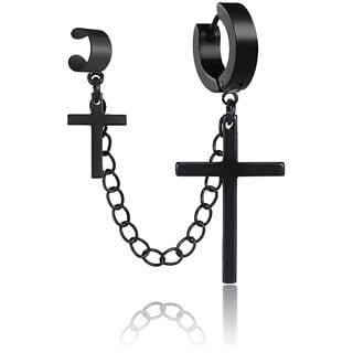 Hip Hop Black Style Earring