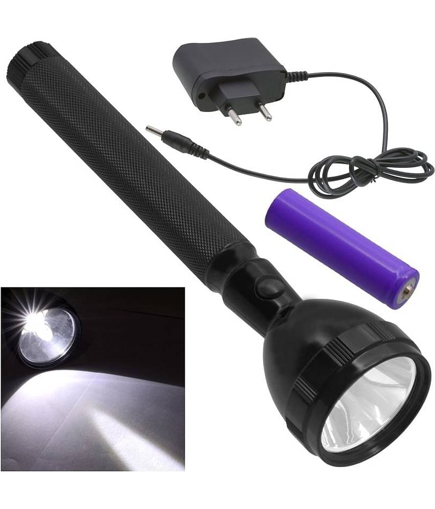 SJ 5W Flashlight Torch Rechargeable - Pack of 1