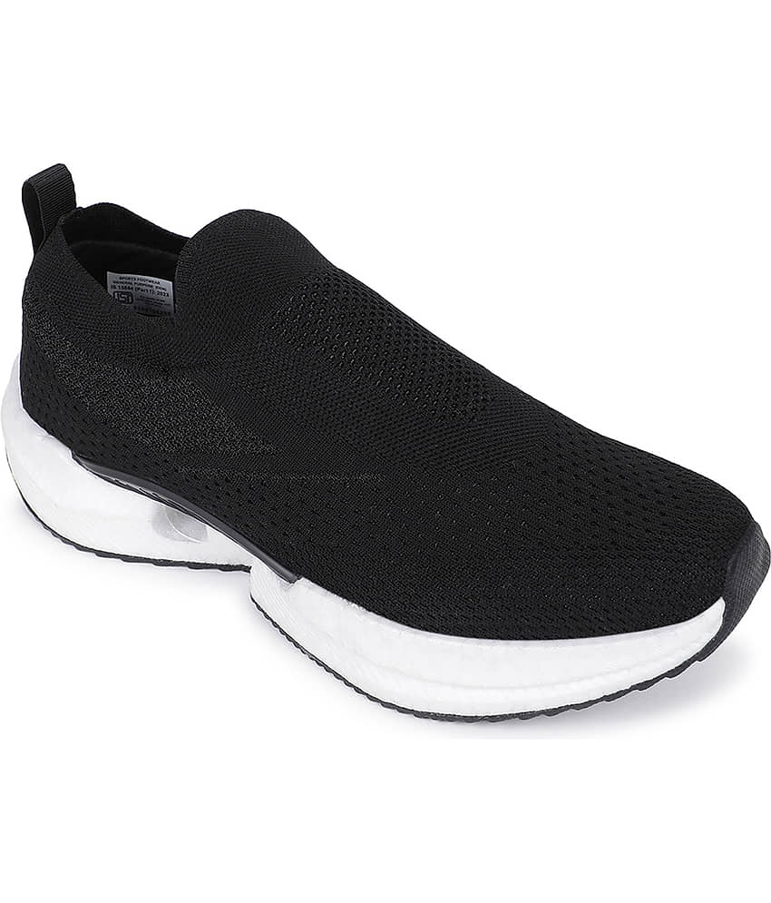 Campus KARP Black Men's Sports Running Shoes