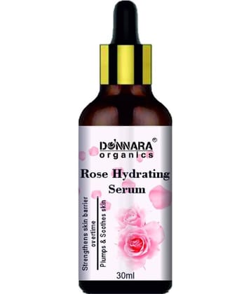 Donnara Organics Face Serum Rose Water Pigmentation Reducing For All Skin Type ( Pack of 1 )