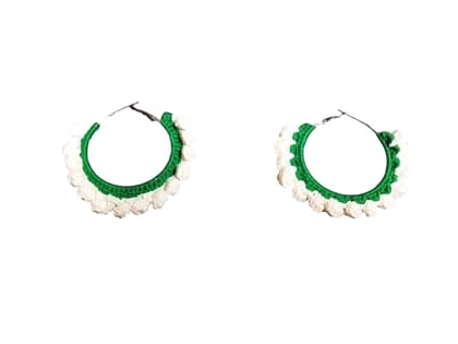 Handmade Crochet Boho Earrings - Lightweight & Colorful Handmade Crochet Boho Earrings - Lightweight & Colorful