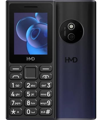 Nokia HMD 110 Dual SIM Feature Phone Black