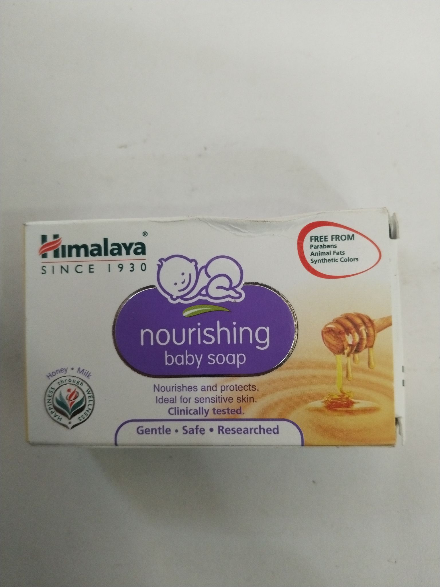 Himalaya Nourishing Baby soap Nourishes and protects Honey Milk 