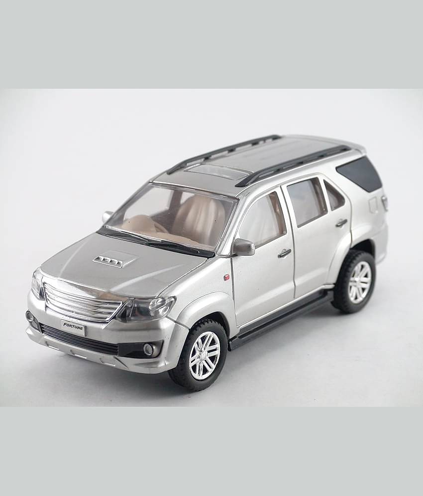 Fortuner SUV Toy Car Model -1:36 Scale - Pull Back Action Toy For Kids (Multicolor)