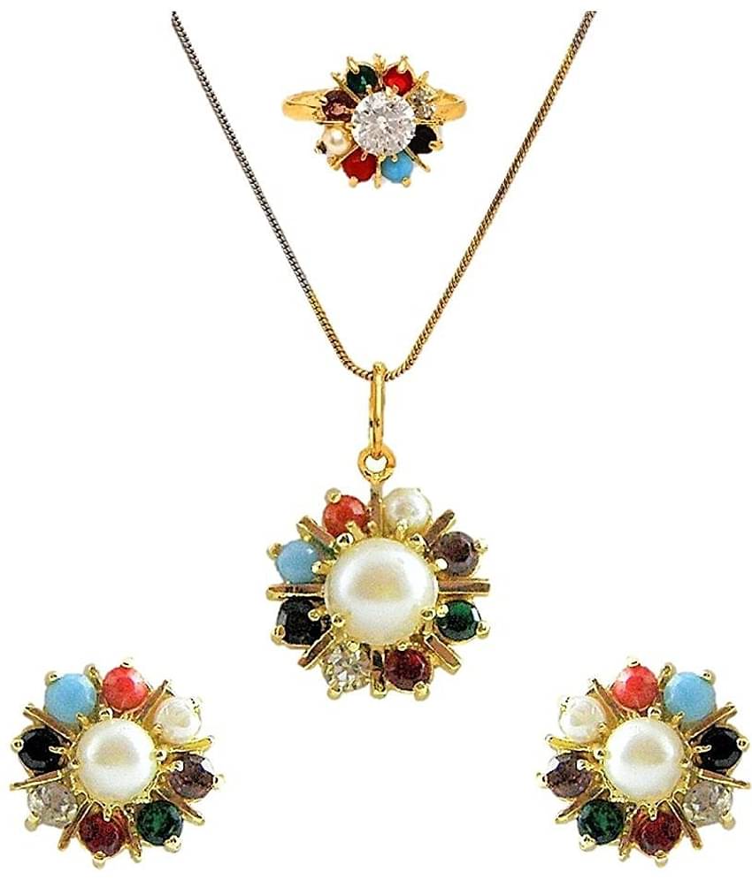 Sunhari Jewels - Golden Mangalsutra Set ( Pack of 1 )