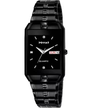 HMXT Black Stainless Steel Analog Men's Watch
