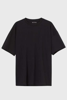 Black- Oversized T-Shirt-XS