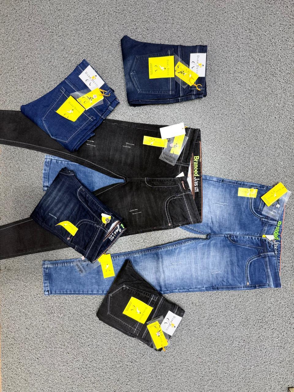 Branded Denim Jeans (Slim Fit / Washed Style)