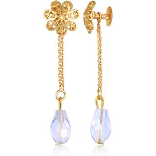 Vivastri Daily wear Changeable Latkan Screw Back Stud Earring for Women and Girls [VIVA2695ERG]