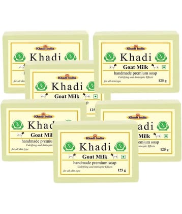 Premium Khadi Goat Milk Soap 750 g Pack of 6