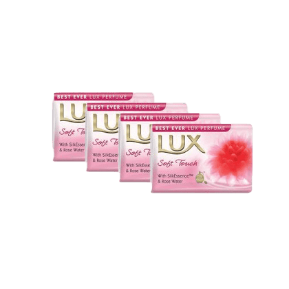 Lux Bathing Soap Soft Touch 4 x 60g