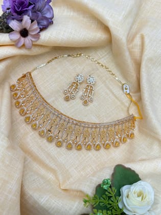 Stone Choker Necklace 0164