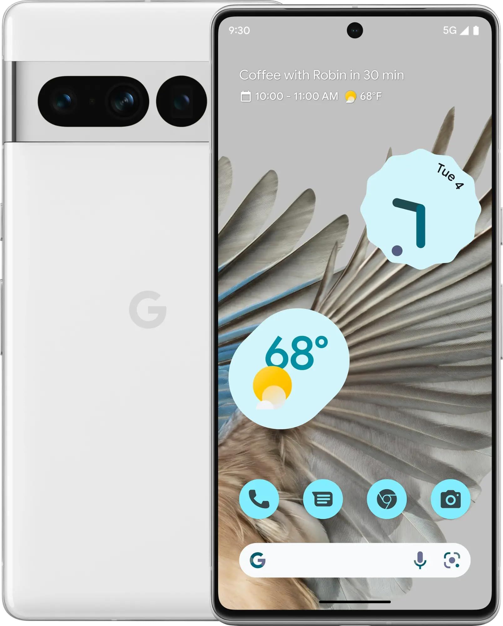 Google Pixel 7 Pro 5G (Snow, 12GB RAM, 128GB Storage) Google Pixel 7 Pro 5G (Snow, 12GB RAM, 128GB Storage) - White / 6.7 inches