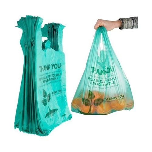 Enviclean Sustainable Materials Reusable Bag (500 Kilograms) | 5-10kg Load Capacity & Flexo Printing | Industrial Packaging and Shopping
