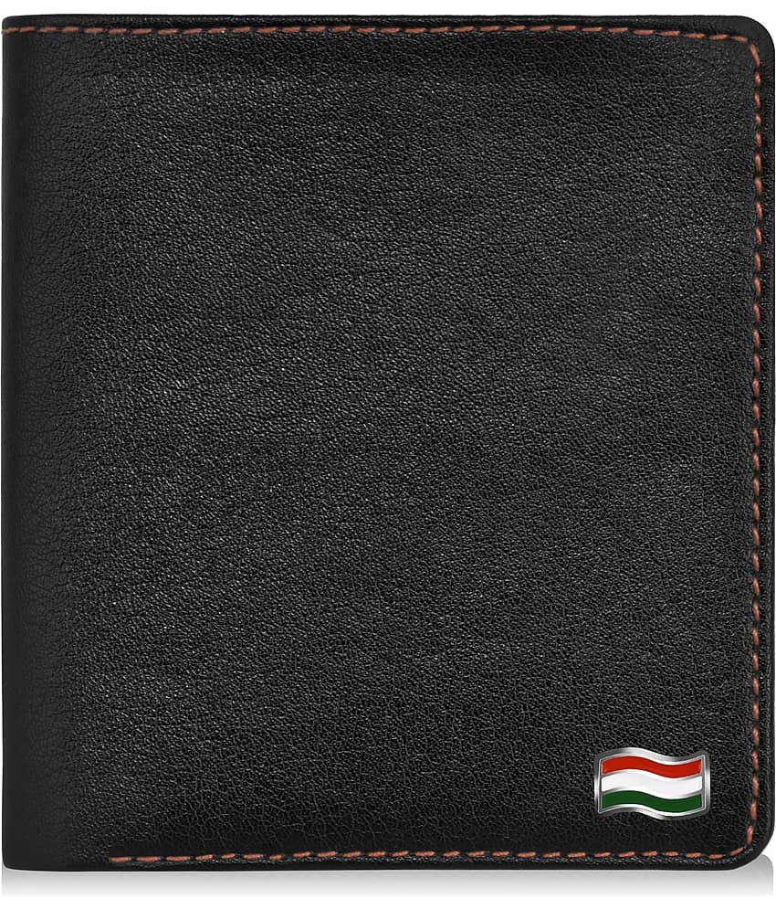 HAMT Leather Black Casual Regular Wallet