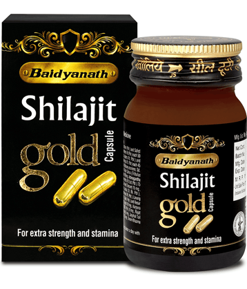 Baidyanath Shilajit Gold 100% Ayurvedic (20 Cap)