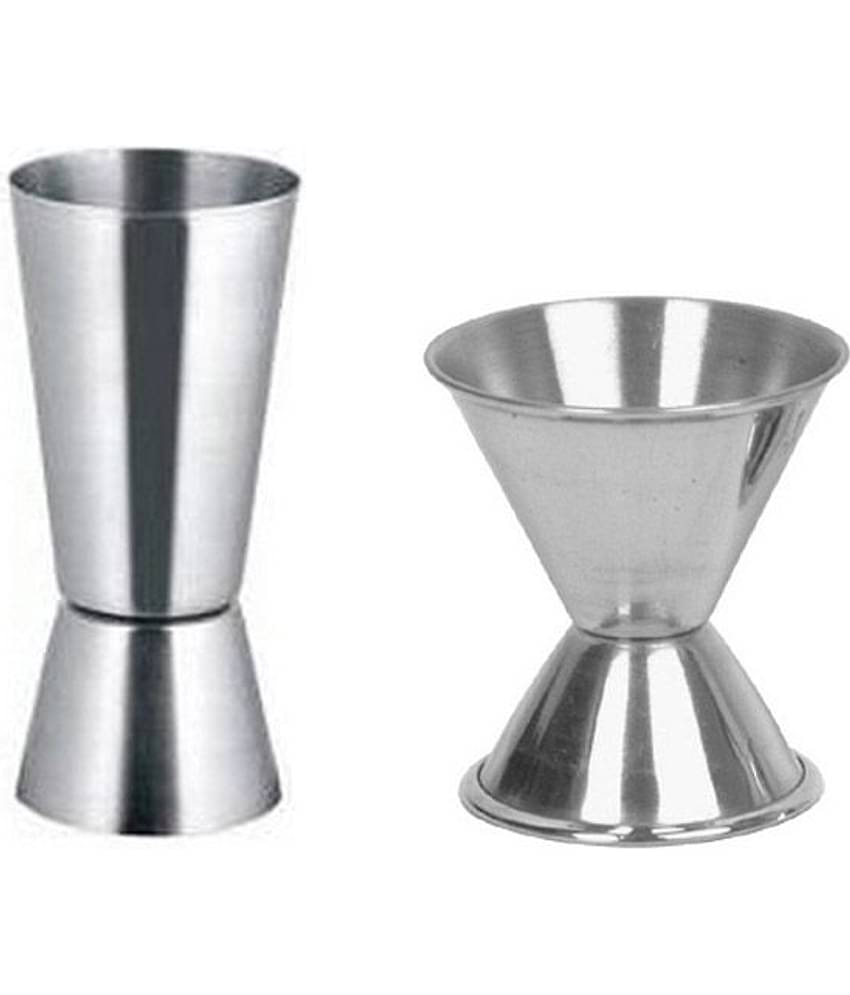 Dynore Set of 2 Double sided steel peg measure