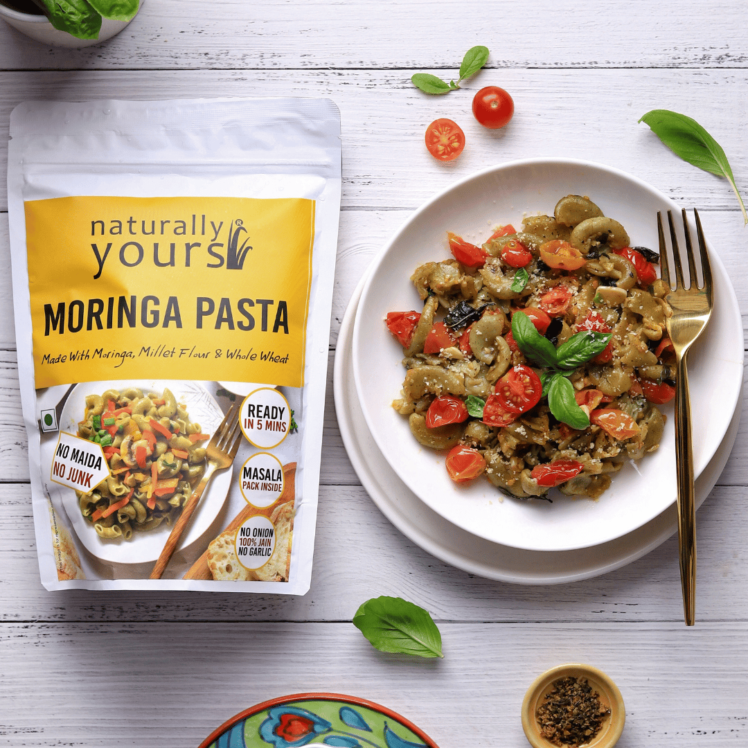 Moringa Macaroni Pasta - Ready in 10 Mins - 175g-Pack of 3