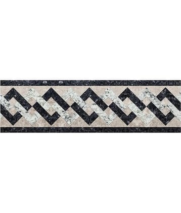 WallDesign Marble Stone Tile Inlay - 8 cm W x 305 cm L Nature Sticker ( 305 x 8 cms )