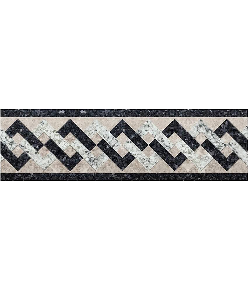 WallDesign Marble Stone Tile Inlay - 8 cm W x 305 cm L Nature Sticker ( 305 x 8 cms )