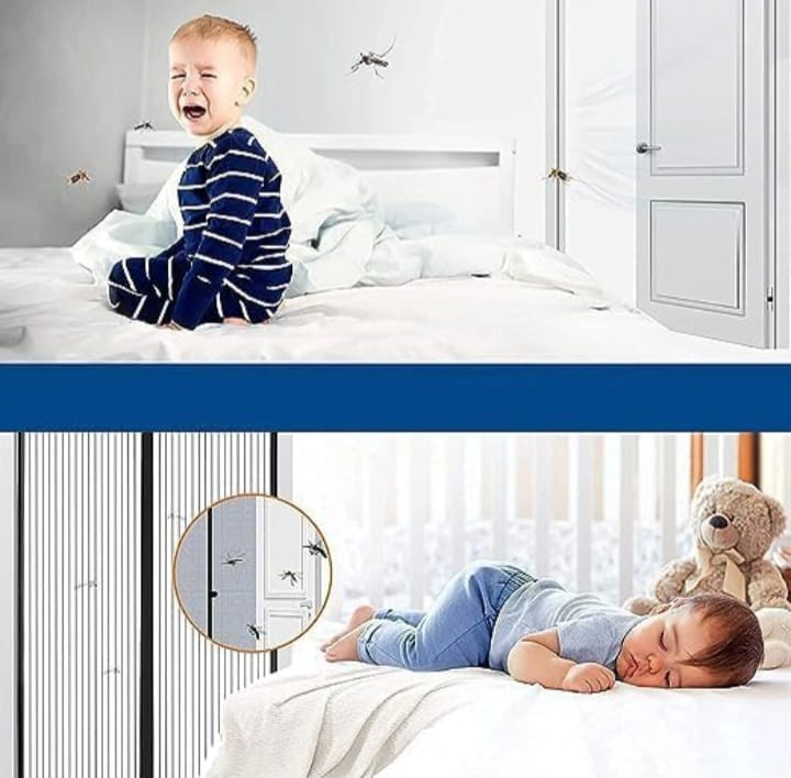 🦟 Mosquito Magnetic Mesh मच्छरों से छुटकारा, 💤 अब मच्छर रहेंगे बाहर, सुकून रहेगा अंदर!