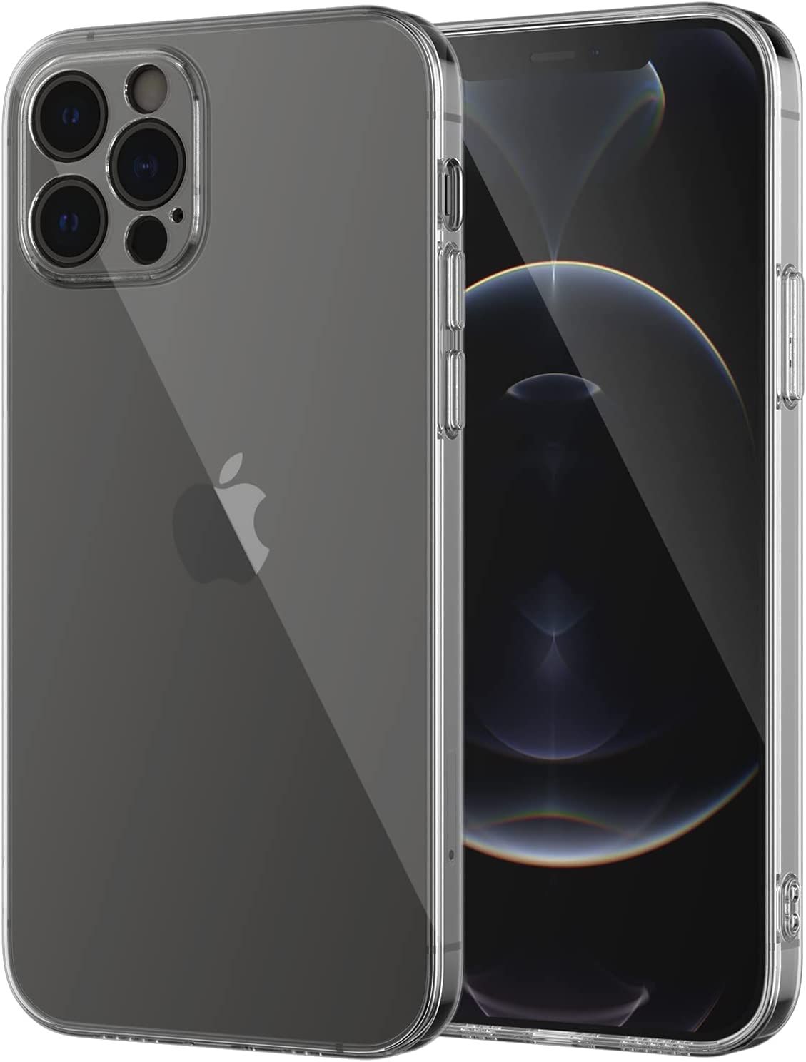 JGD PRODUCTS for iPhone 12 Pro Max Premium Hybrid Transparent Soft Slim Dust Proof Back TPU Case Cover with Camera Protection JGD PRODUCTS for iPhone 12 Pro Max Premium Hybrid Transparent Soft Slim Dust Proof Back TPU Case Cover with Camera Protection -