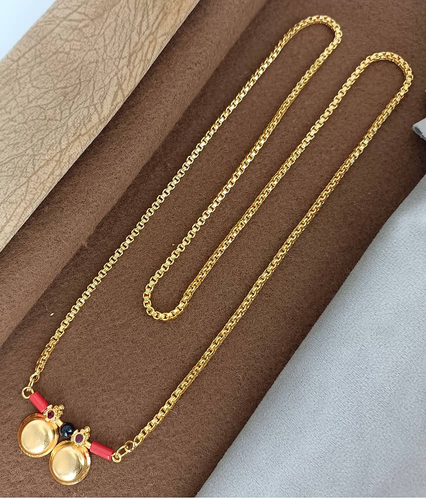KRIMO Golden Mangalsutra ( Pack of 1 )