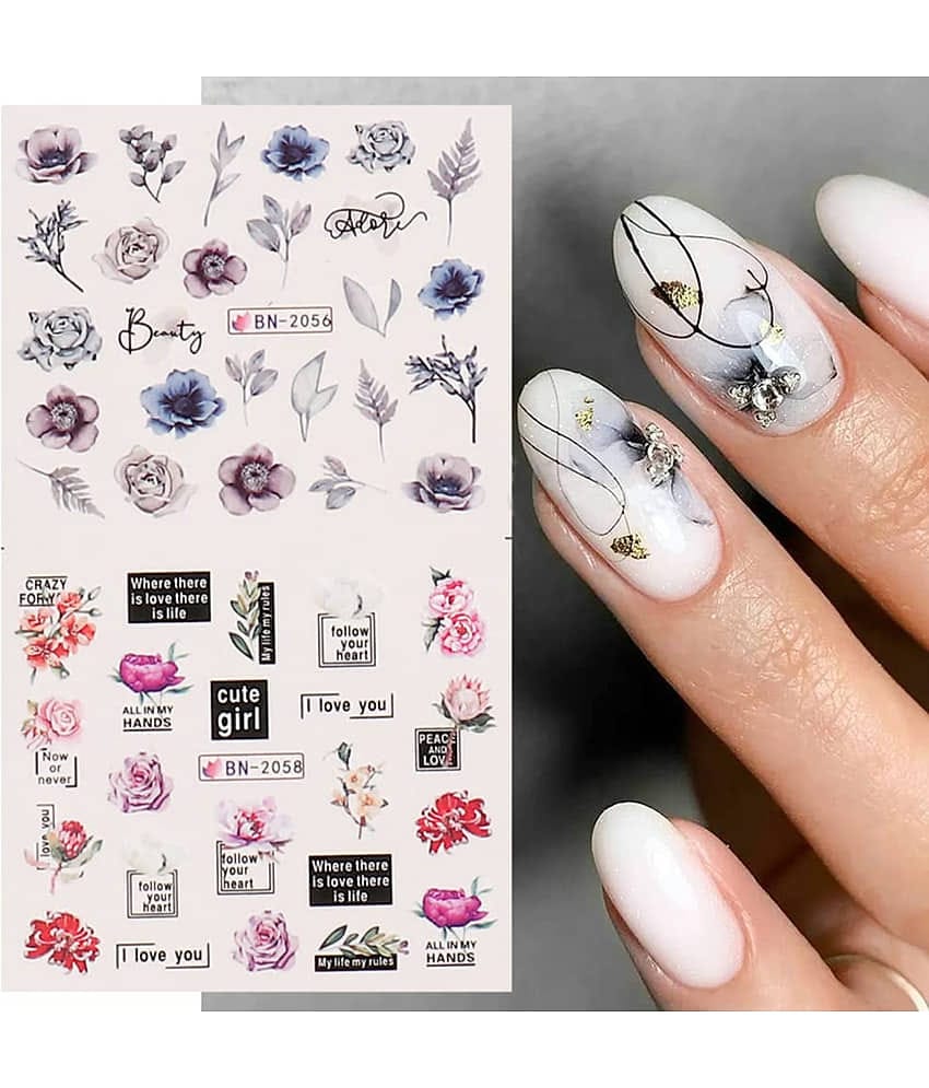 Lenon Assorted Nail Art Sticker Stickers 3 g