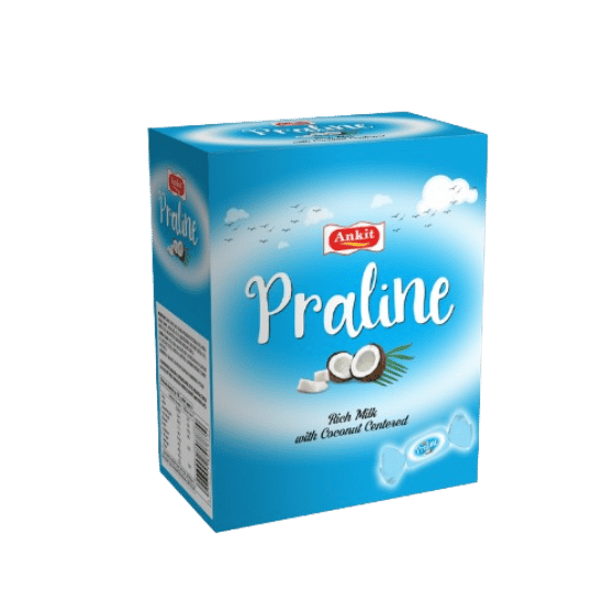 Ankit Rich Praline rich milk with Coconut-centered Chocolate