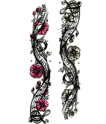 The Canvas Arts Realistic Look Waterproof Temporary Tattoo Sticker Body Tattoo