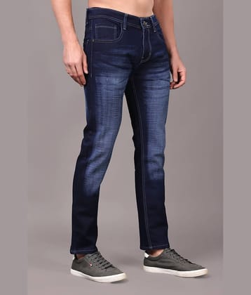 LONDON HILLS Regular Fit Washed Men's Jeans - Blue ( Pack of 1 )