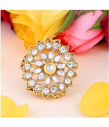 Darshini Designs- Gold Rings (Pack of 1)