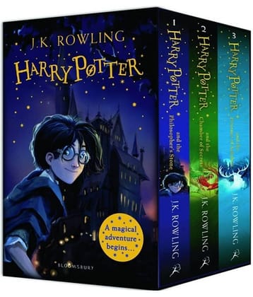 Harry Potter 1-3 Box Set: A Magical Adventure Begins