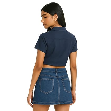 EqualLife Crop Top Shirts for Women-Soft Breathable - EQCT900101