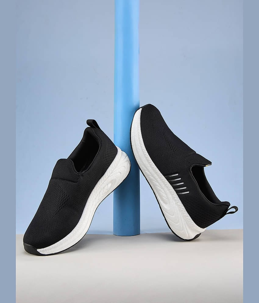 Campus BALLER Black Men's Sports Running Shoes