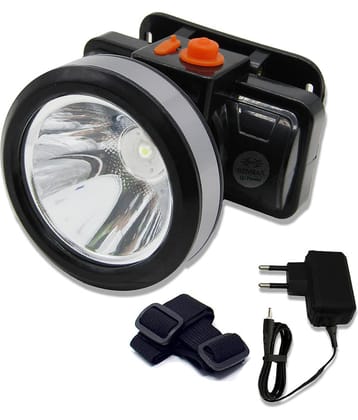 RENMAX - Above 50W Rechargeable Flashlight Torch ( Pack of 1 )