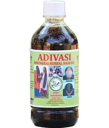 ADIVASI BHRINGRAJ HERBALS - Hair Growth Bhringraj Oil 250 ml ( Pack of 1 )