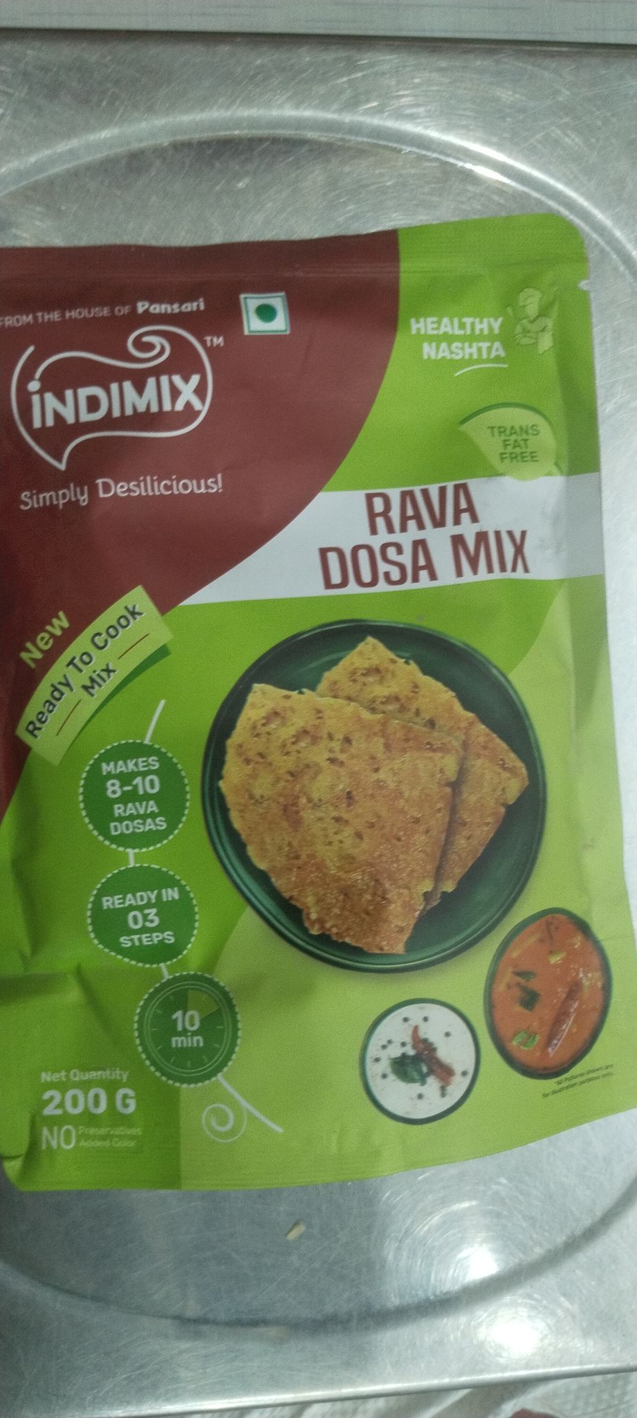 Indimix Rava Dosa mix 