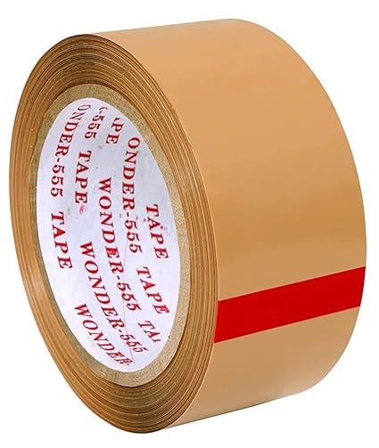 Wonder 555 Packaging Brown Cello Tape 3 Inch