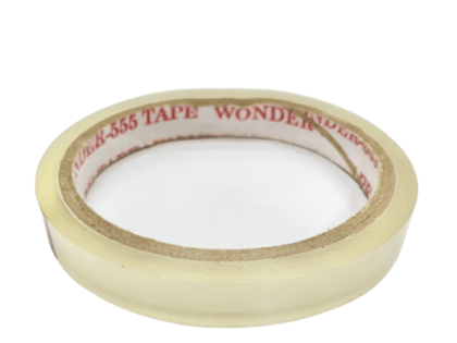 Wonder 555 Packaging Transparent Cello Tape 1/2 Inch