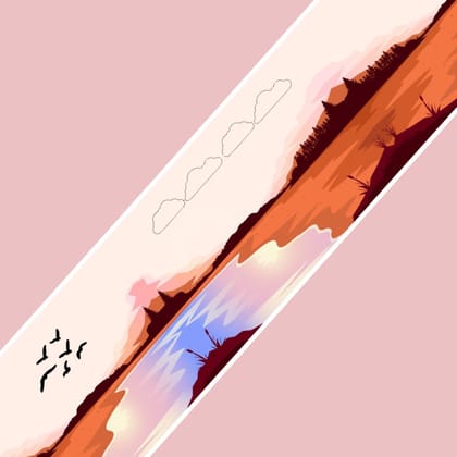 Serene Circumference Limitless Sticker Serene Circumference Limitless Sticker