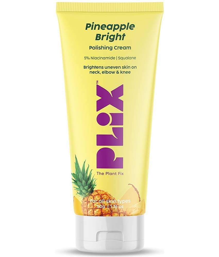 The Plant Fix Plix Pineapple 5% Niacinamide Brightening Cream For Neck, Knees & Elbows(50 g)